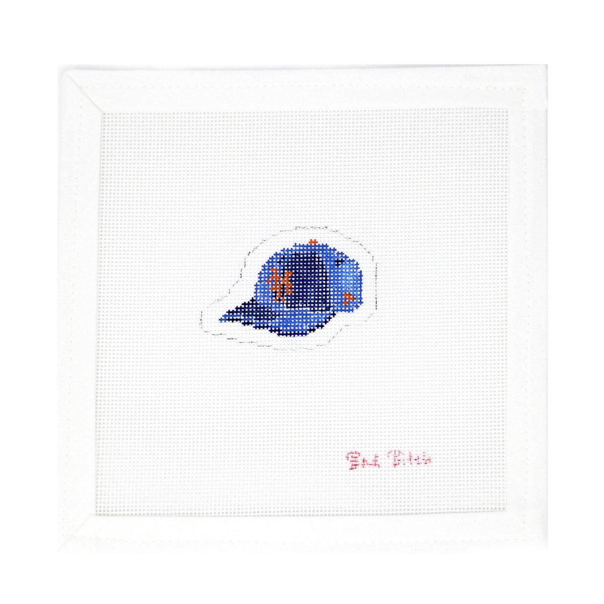 Ultra Mini New York Mets Hat – Greystone Needlepoint