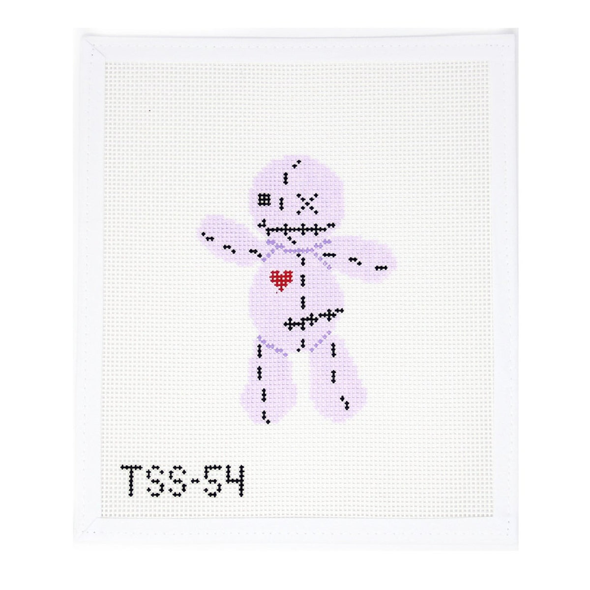 Voodoo Doll 13 Mesh Greystone Needlepoint