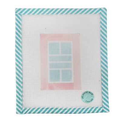Mini Pink Pickleball Court - Atlantic Blue Canvas