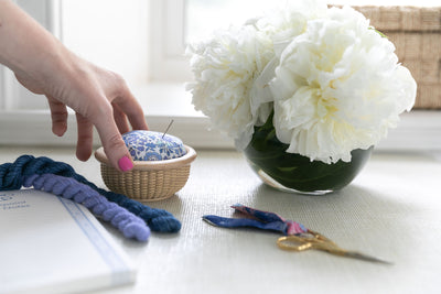 Nantucket Basket Needle Holder