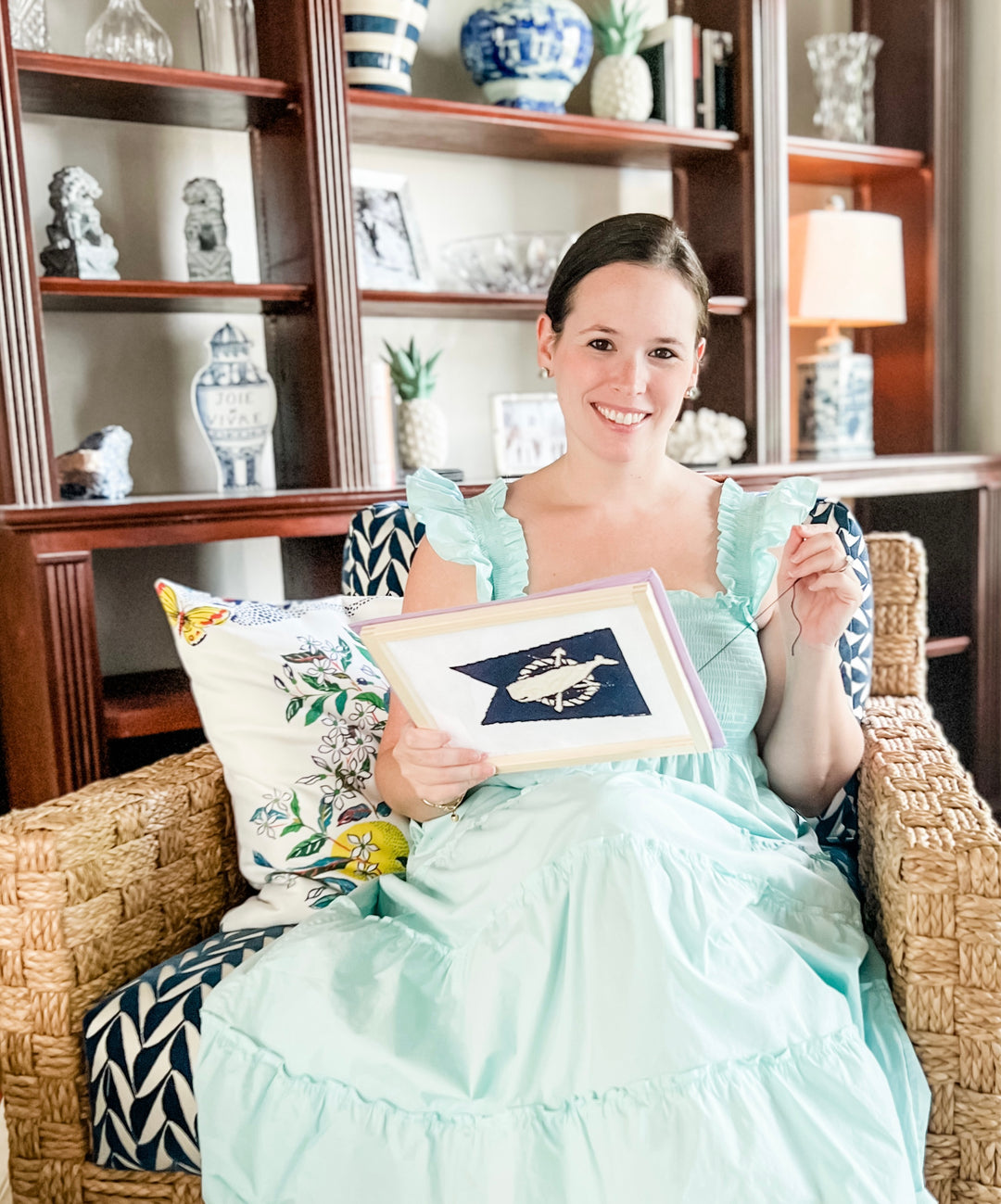 Canvas Conversation: Prepsetter Needlepoint's Ashley Vestergren