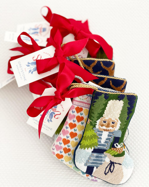 Canvas Conversation Kate Stewart of Bauble Stockings Greystone