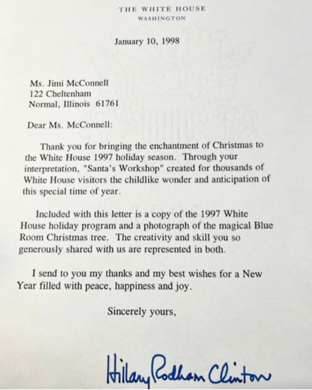 Clinton Christmas Tree Letter - Georgette's Angels Needlepoint