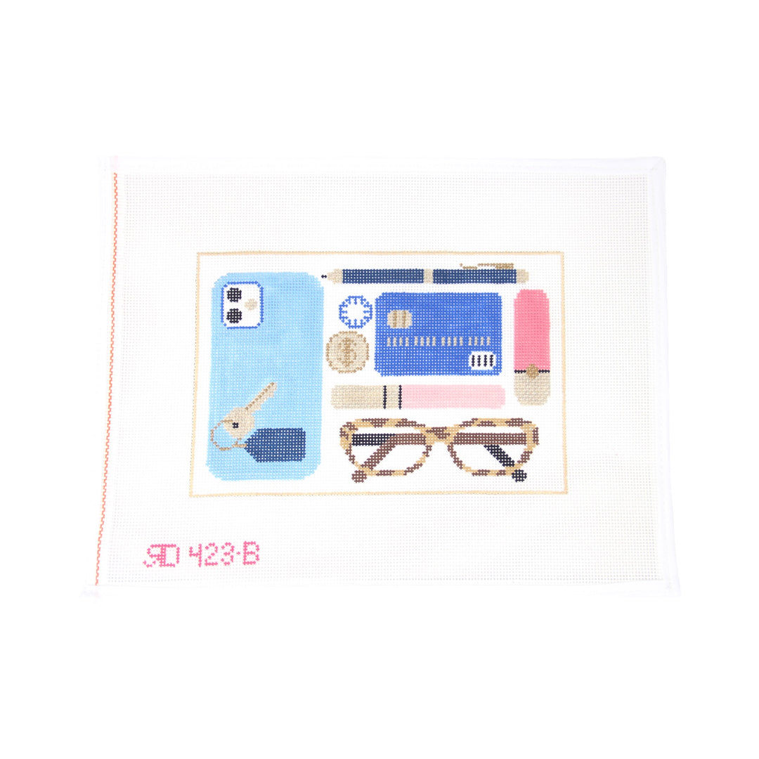 Clutch Contents Blue