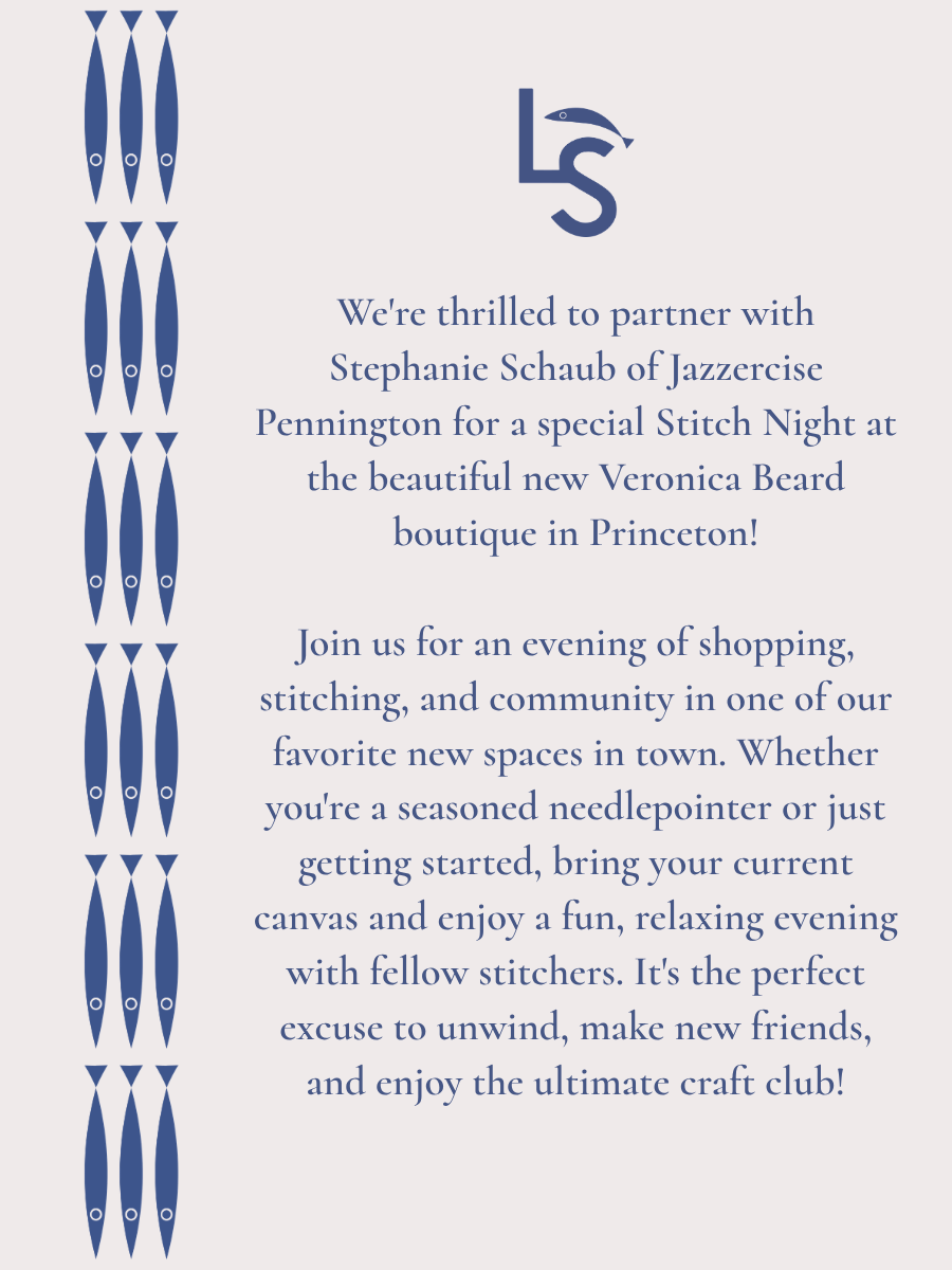 8/19 Shannon of Le Stitch × Stephanie Jazzercise Pennington at Veronica Beard (Princeton)