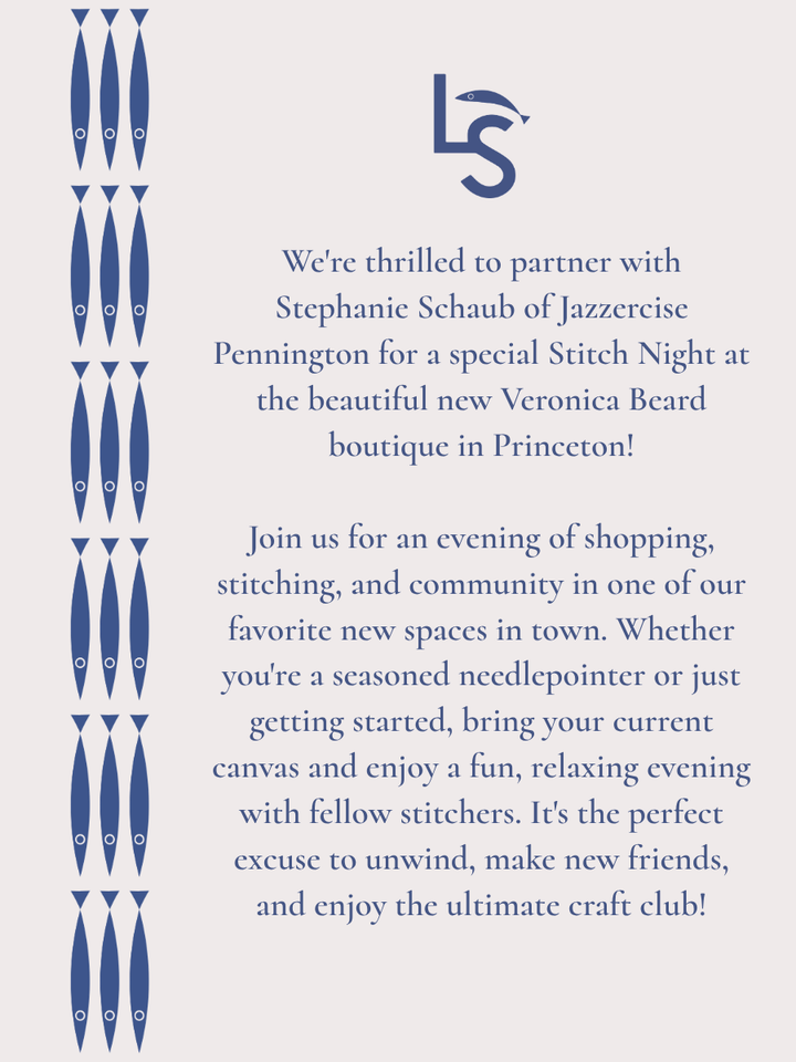8/19 Shannon of Le Stitch × Stephanie Jazzercise Pennington at Veronica Beard (Princeton)