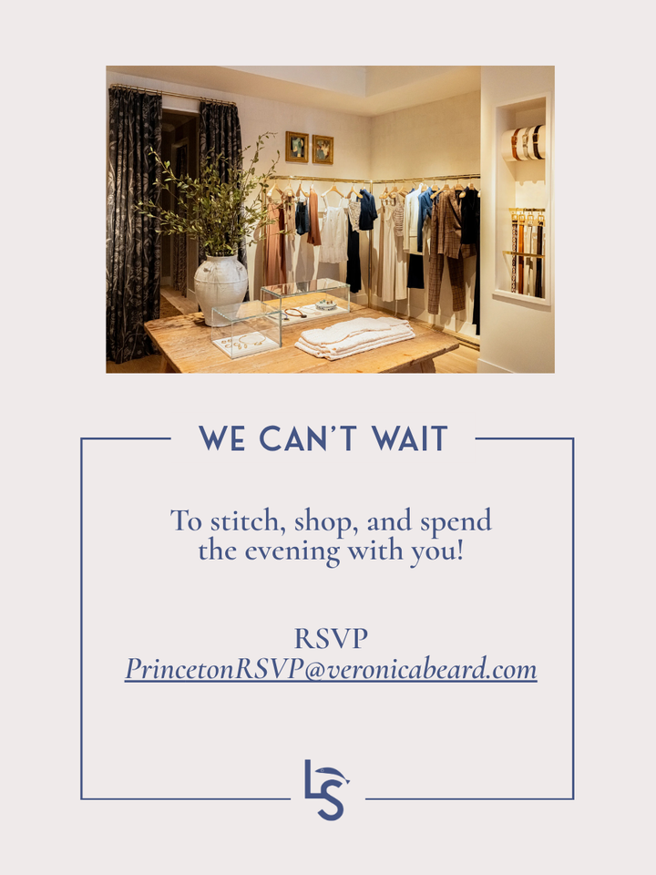 8/19 Shannon of Le Stitch × Stephanie Jazzercise Pennington at Veronica Beard (Princeton)