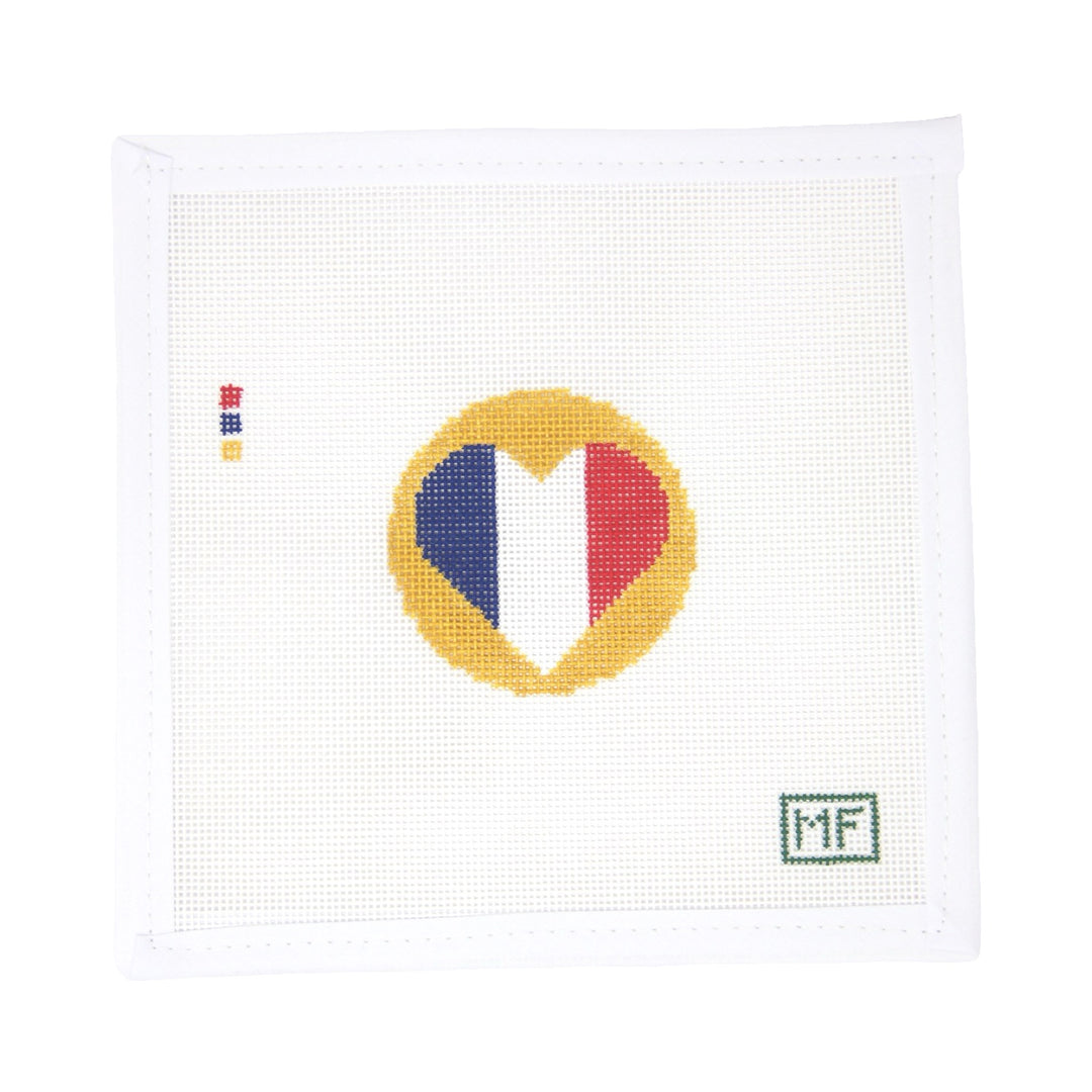 Heart Flag - France