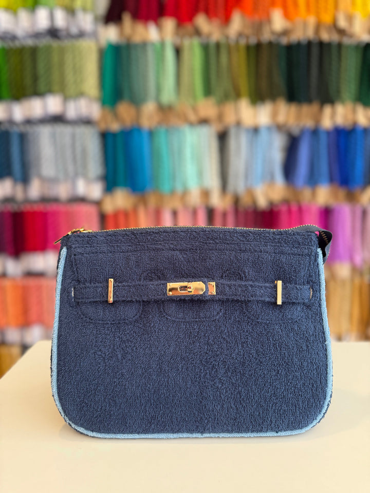 The Designer Signature Mini Cabana Clutch - Resort Regatta