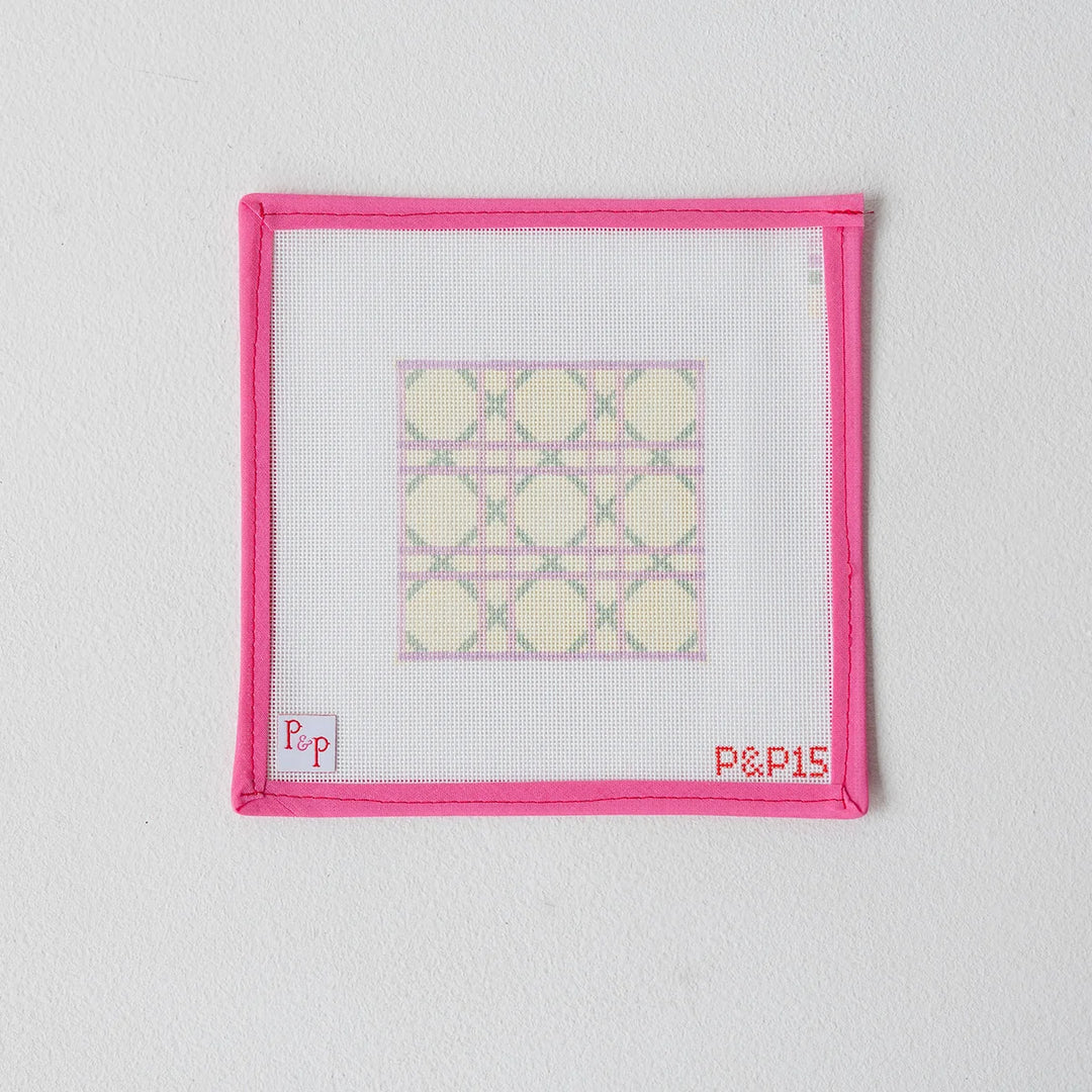 Lavender Cane Coaster