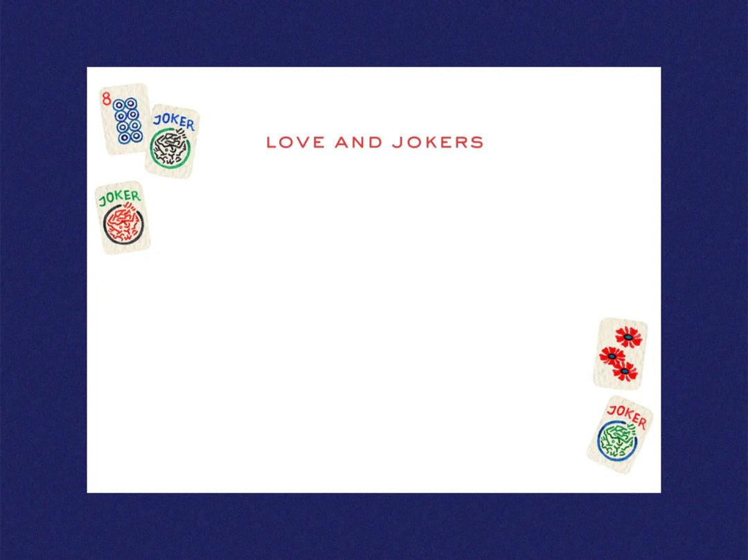 MAHJONG Correspondence Card Set