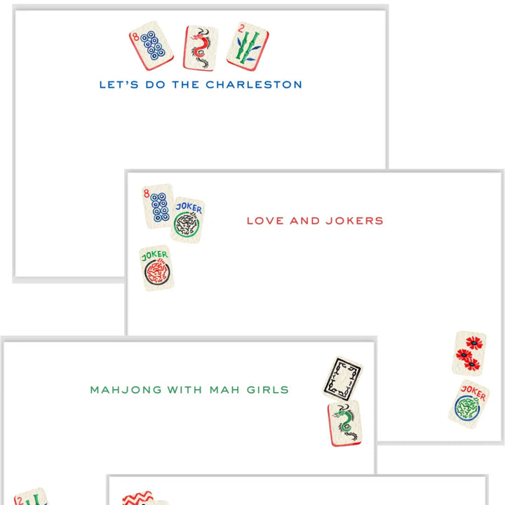 MAHJONG Correspondence Card Set
