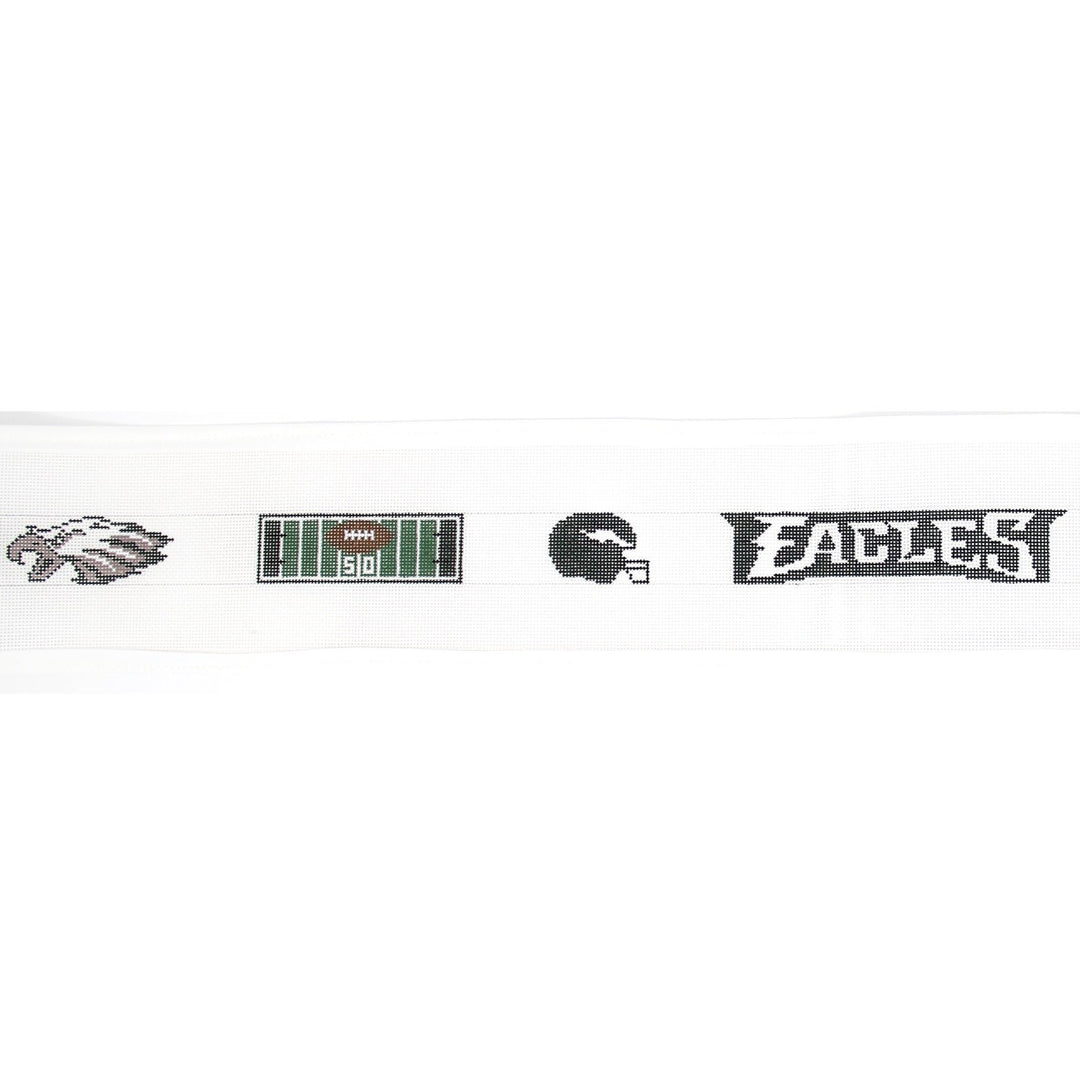 Philadelphia Eagles Belt Greystone Needlepoint Philadelphia Eagles Belt Greystone Needlepoint