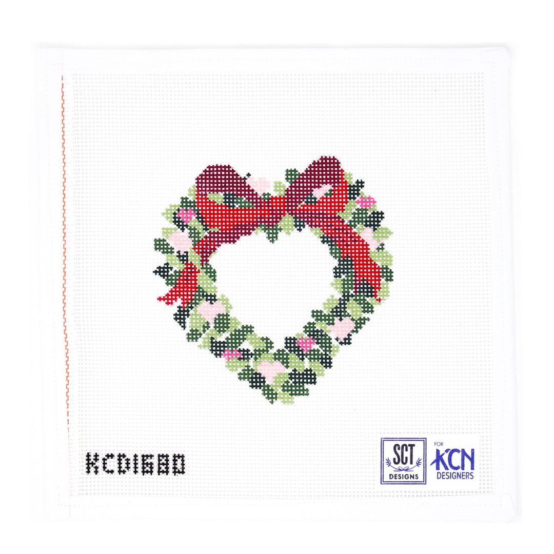 Valentine with Hearts Wreath