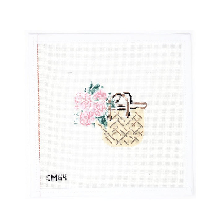 Pink Hydrangea Basket