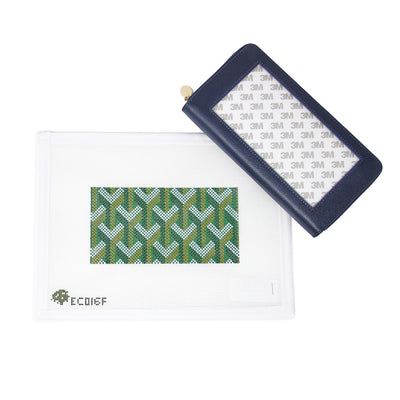 This needlepoint wallet kit is perfect for on-the-go stitchers or as a personalized gift. Whether you're treating yourself or a fellow needlepointer, this project brings style, function, and creativity together in one perfect package.
