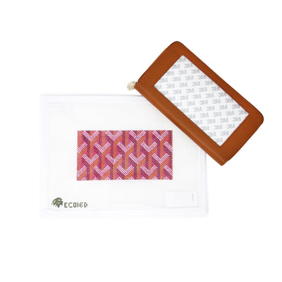 This needlepoint wallet kit is perfect for on-the-go stitchers or as a personalized gift. Whether you're treating yourself or a fellow needlepointer, this project brings style, function, and creativity together in one perfect package.