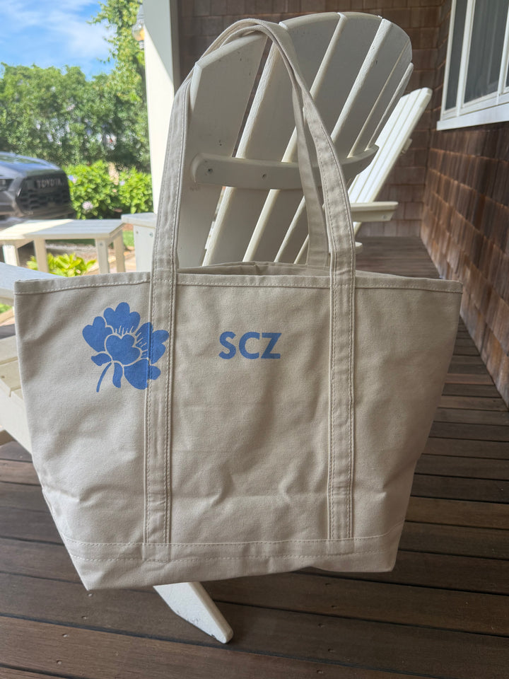 BAG OF NEEDLEPOINT TOTE