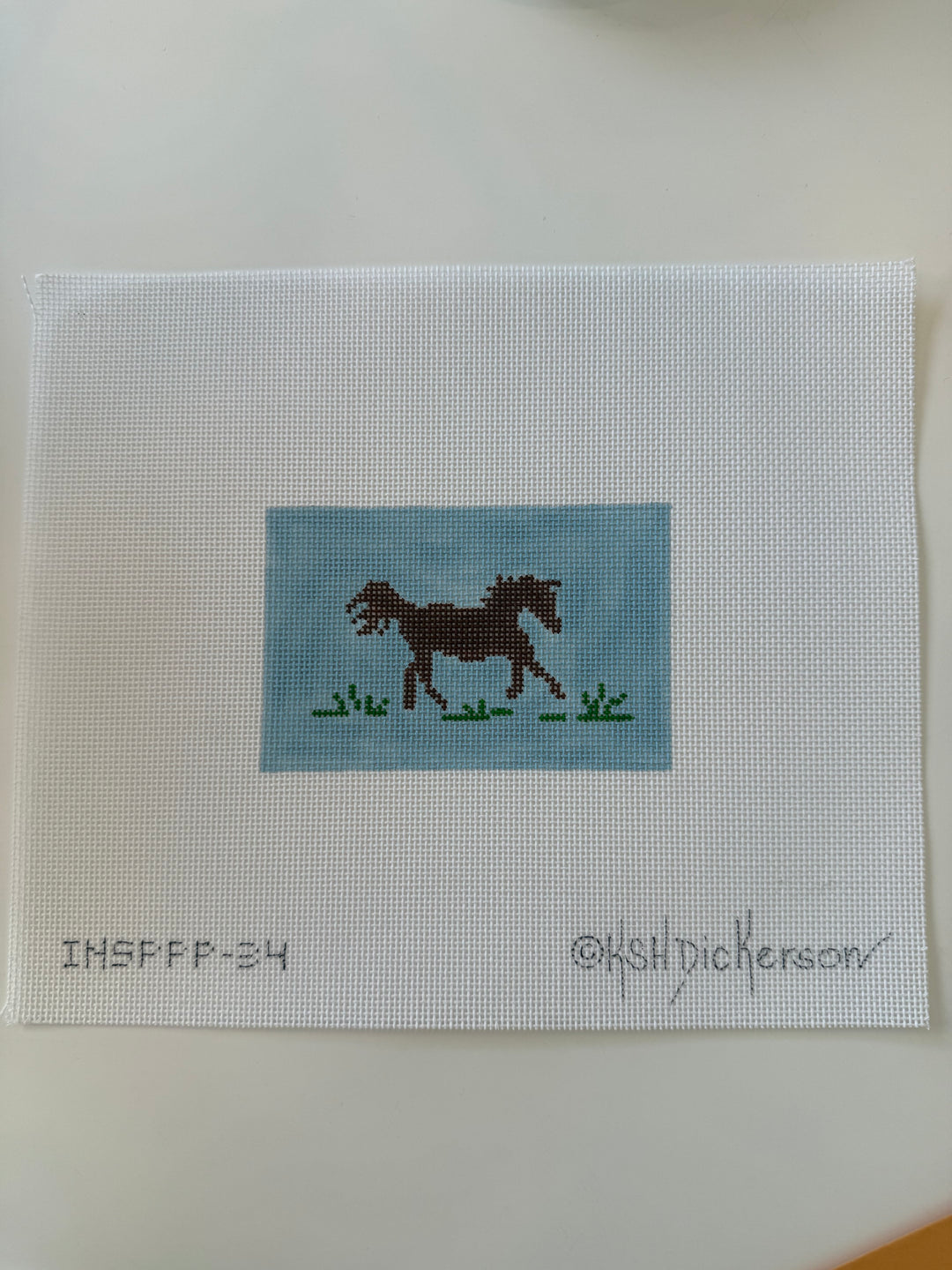 Passport Cover Insert - Trotting Horse