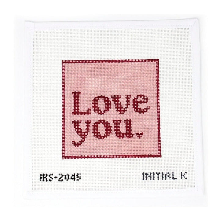 Love You - Pink and Red