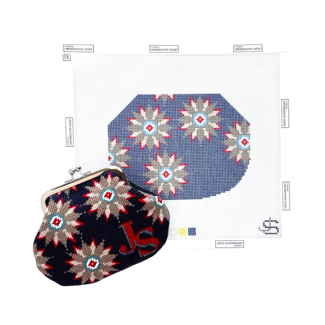 Star Kiss Lock Bag Canvas