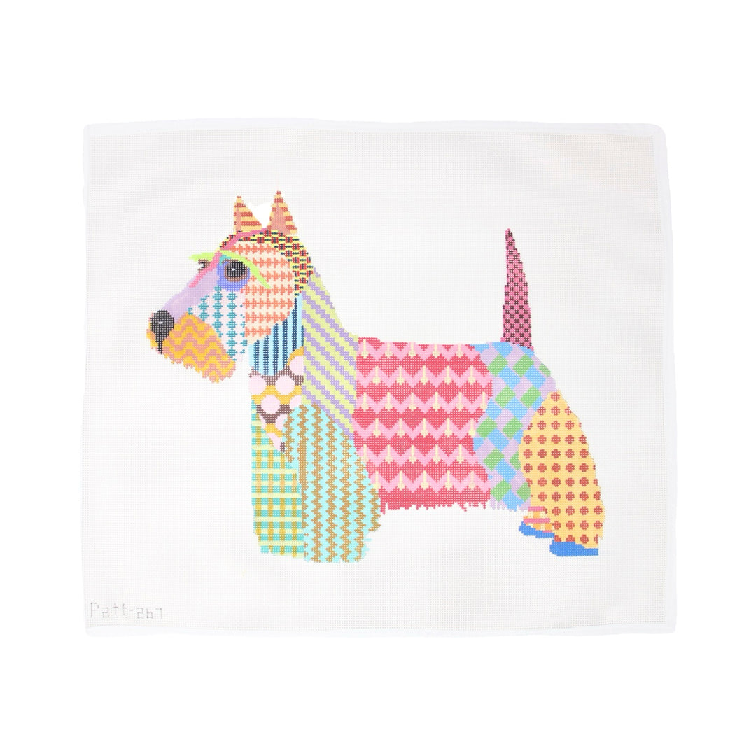 Colorful Scottish Terrier