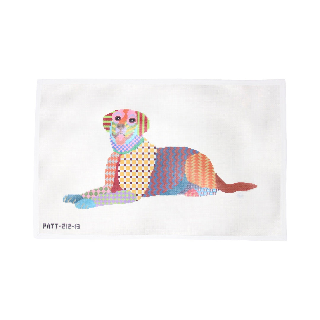 Colorful Labrador