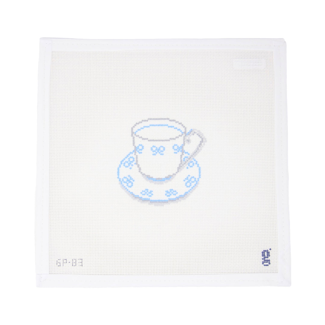 Blue Bow Teacup