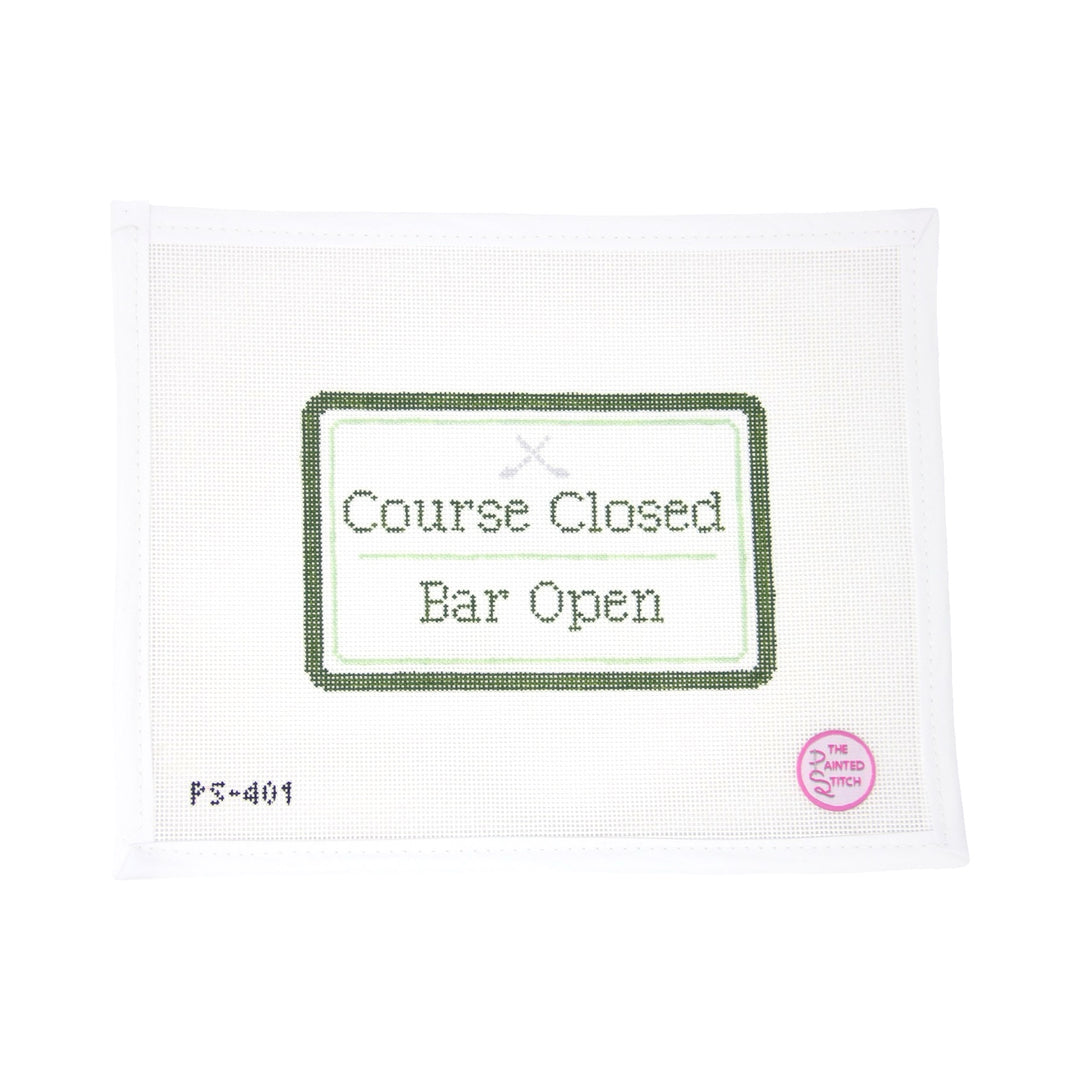 Course Closed - Bar Open