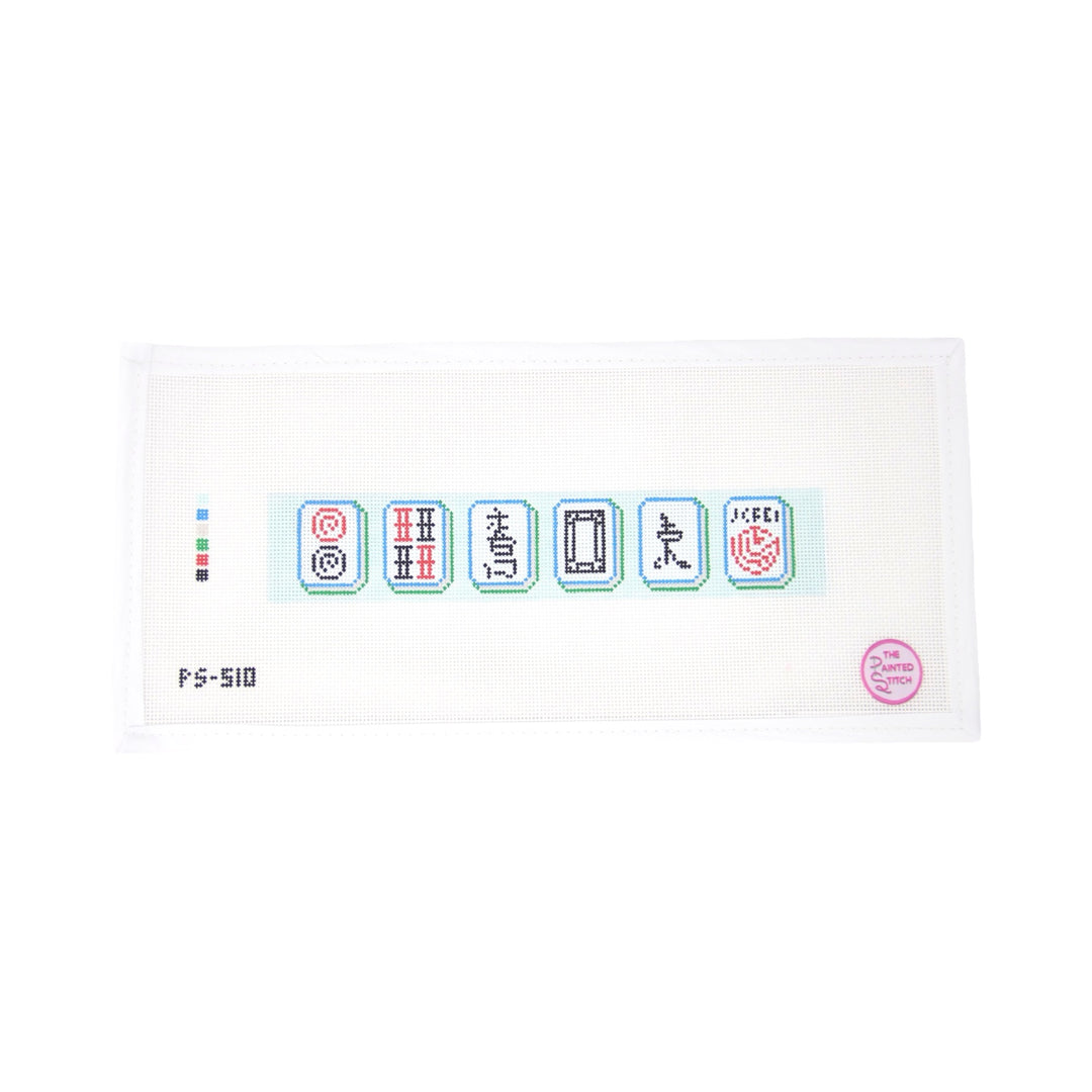 Jewel Mahjong Tiles Key Fob