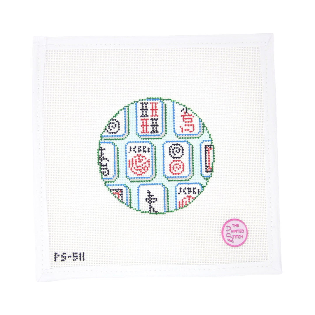 Mahjong Tiles Round