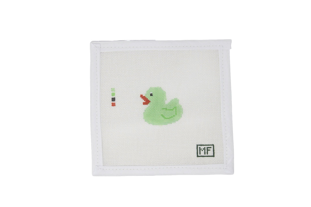 Green Rubber Duck