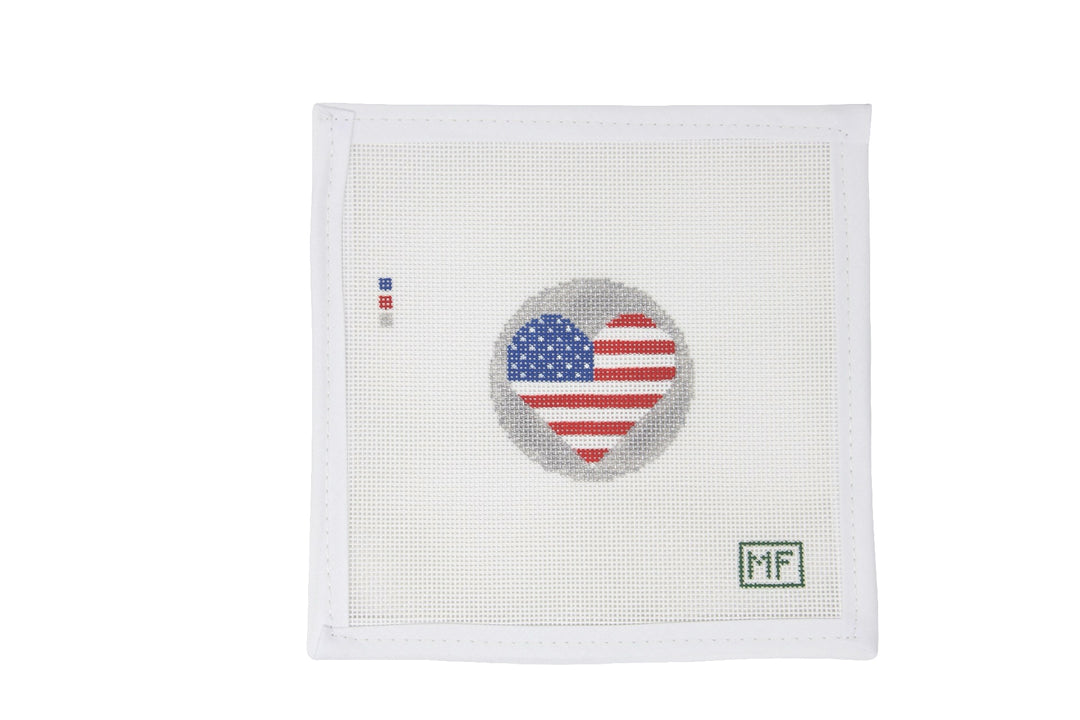 Heart Flag - USA