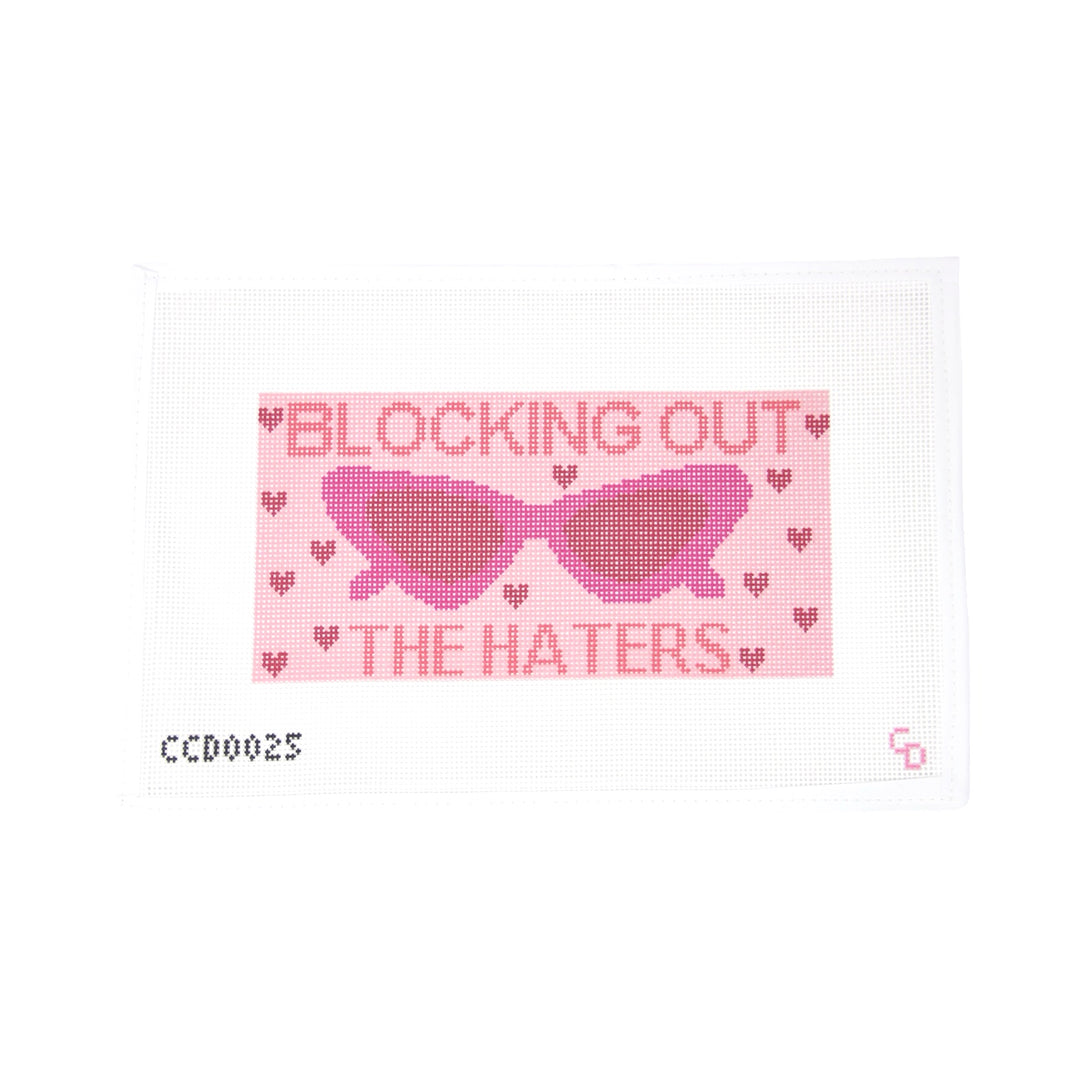 Blocking Out the Haters Sunglasses Case