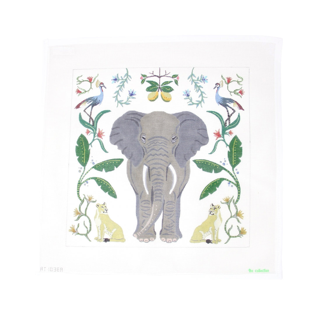 Elephant With Botanicals