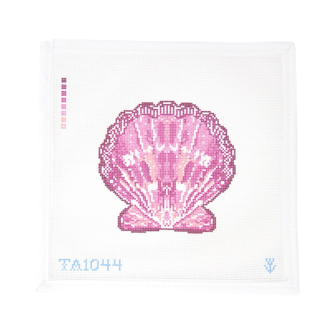 Scallop Ornament - Pink