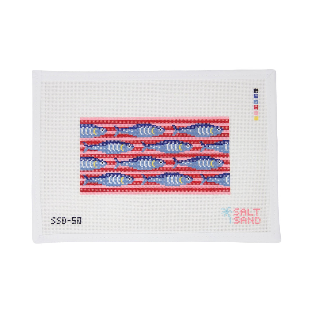 Pink and Red Sardine Insert