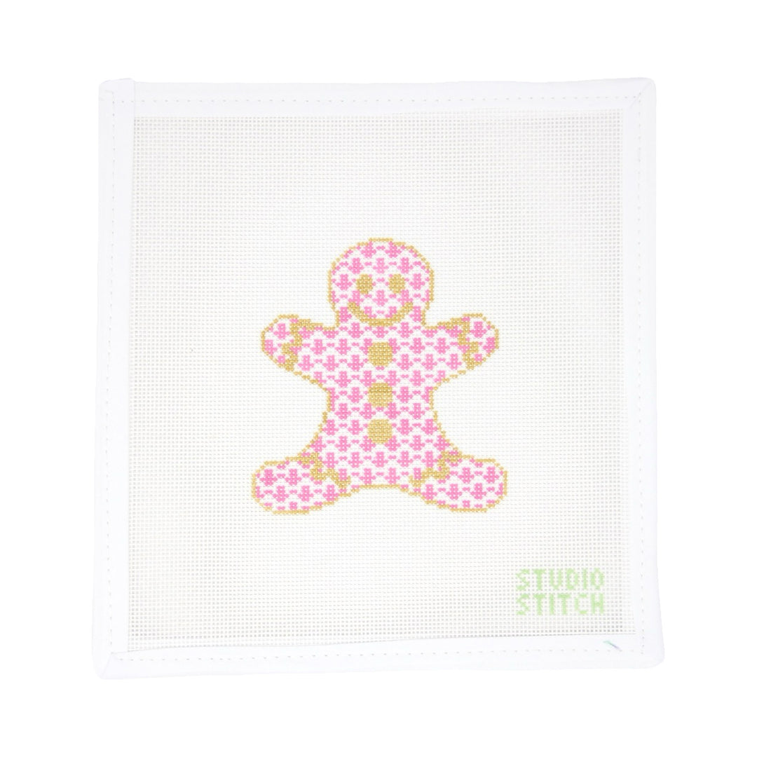 Pink Herend Gingerbread Man