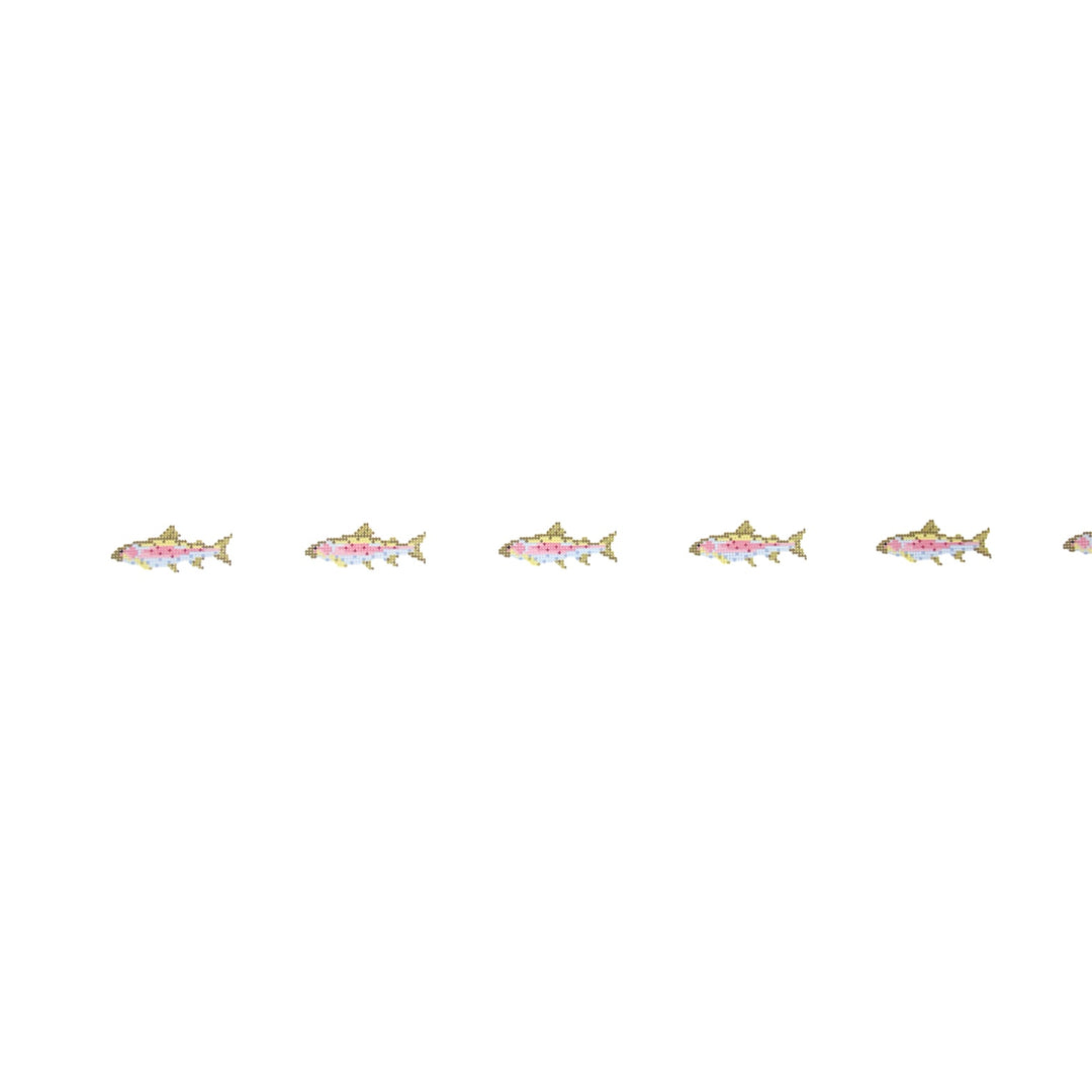 Small Rainbow Trout Hat Band