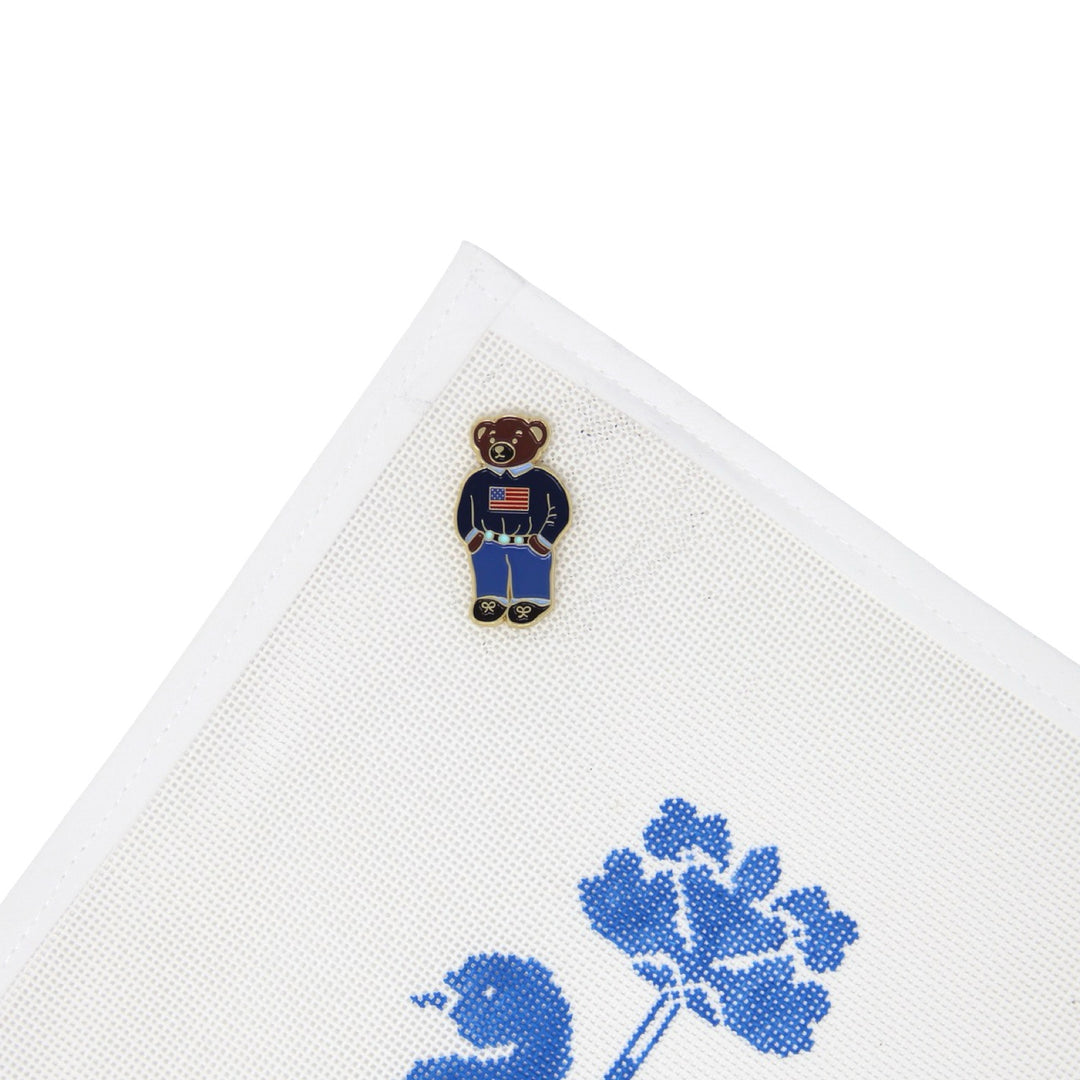 Flag Sweater Bear Needle Minder