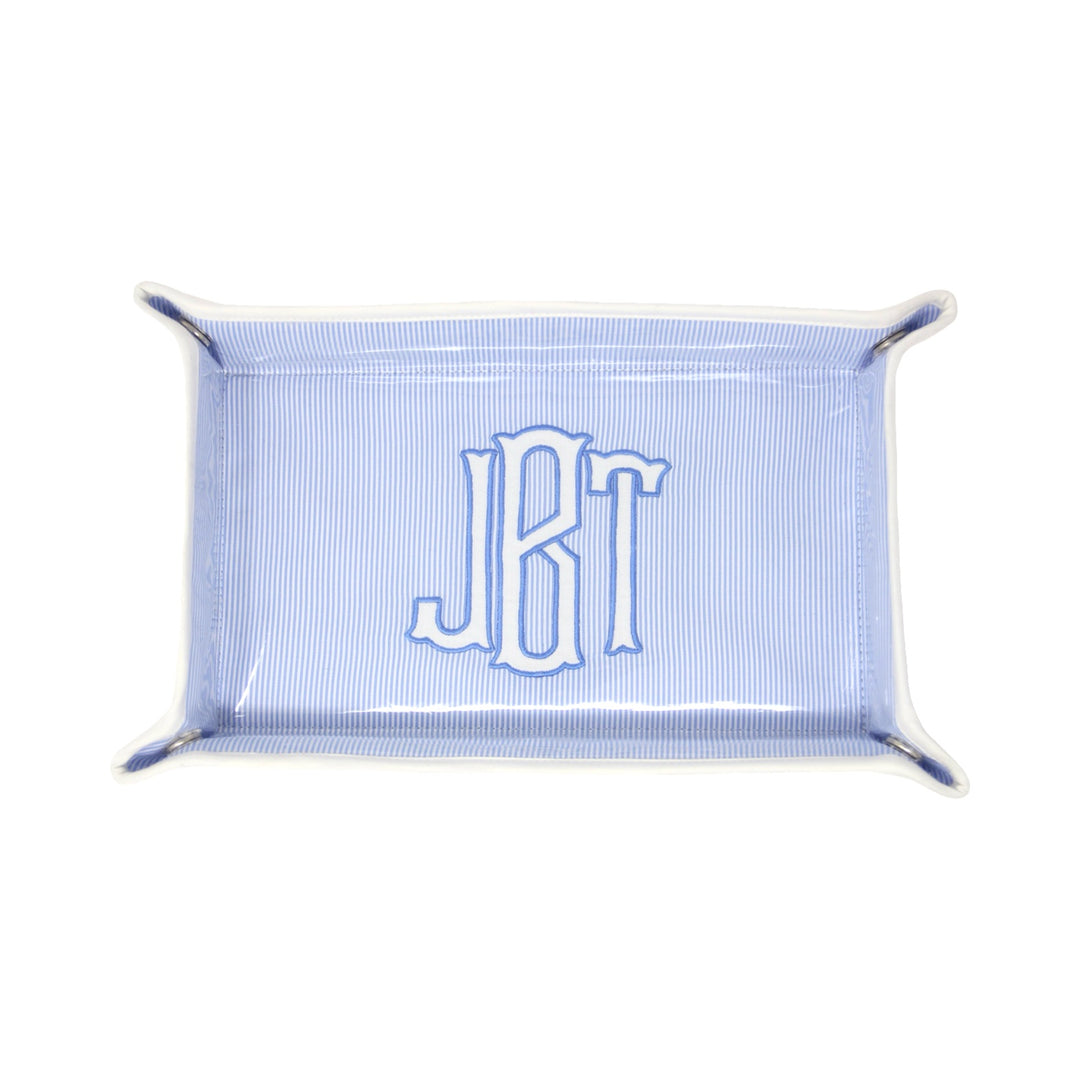 Final Sale: Snap Tray with ** exact shown initials on tray **