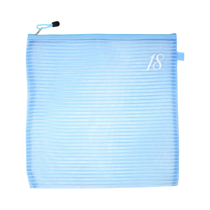 13 Mesh/18 Mesh Square Mesh Zipper Project Bag