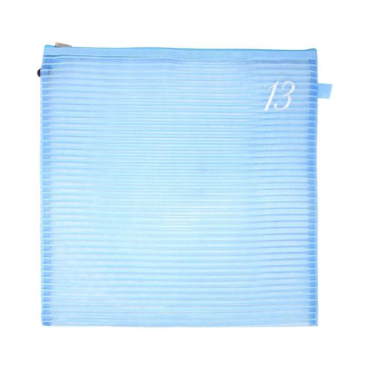 13 Mesh/18 Mesh Square Mesh Zipper Project Bag