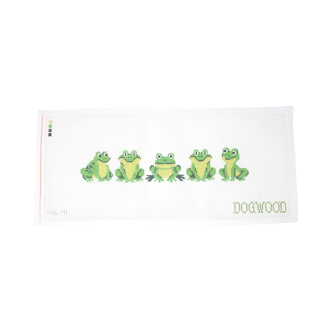 Frogs In A Line