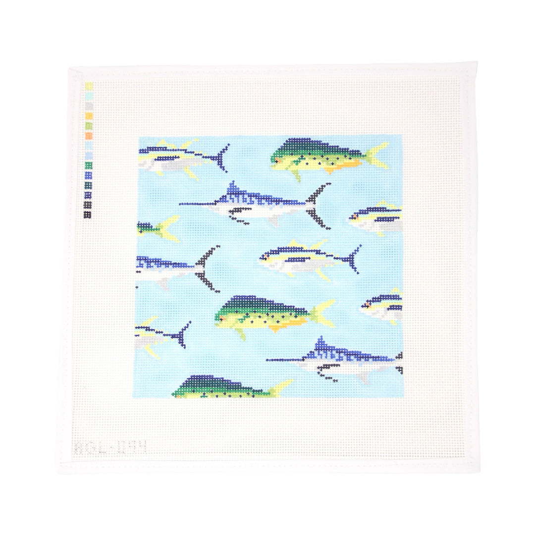 Stream of Ocean Fish