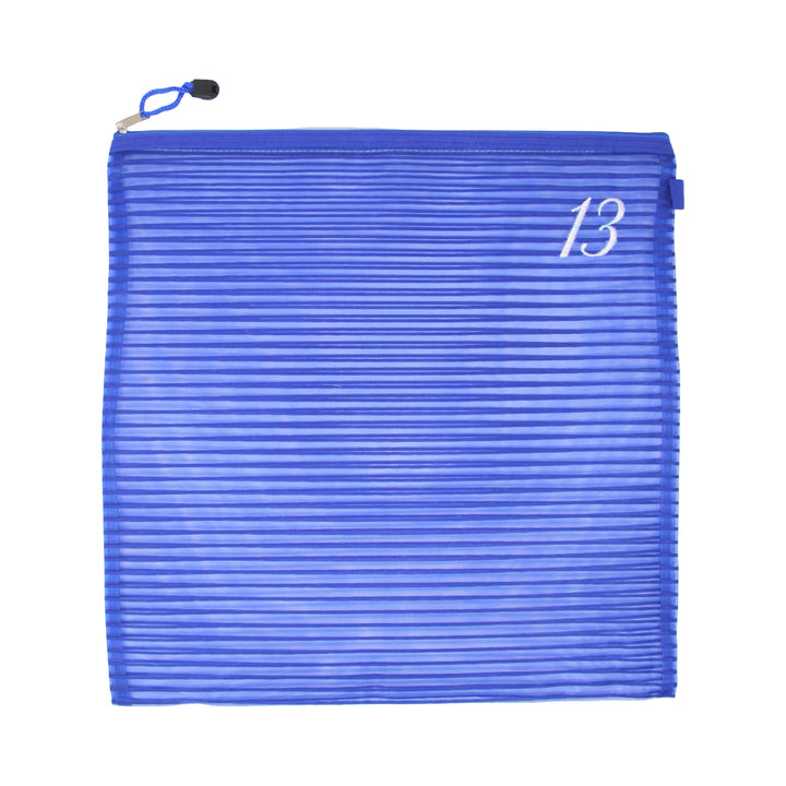 13 Mesh/18 Mesh Square Mesh Zipper Project Bag