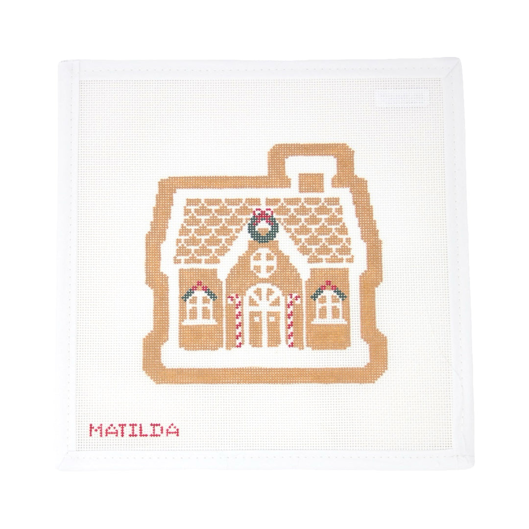 Gingerbread House with Wreath