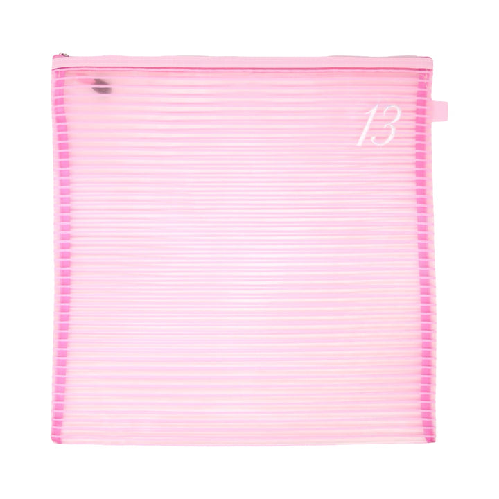 13 Mesh/18 Mesh Square Mesh Zipper Project Bag