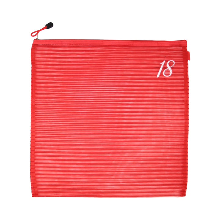 13 Mesh/18 Mesh Square Mesh Zipper Project Bag