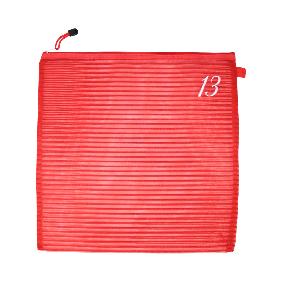 13 Mesh/18 Mesh Square Mesh Zipper Project Bag